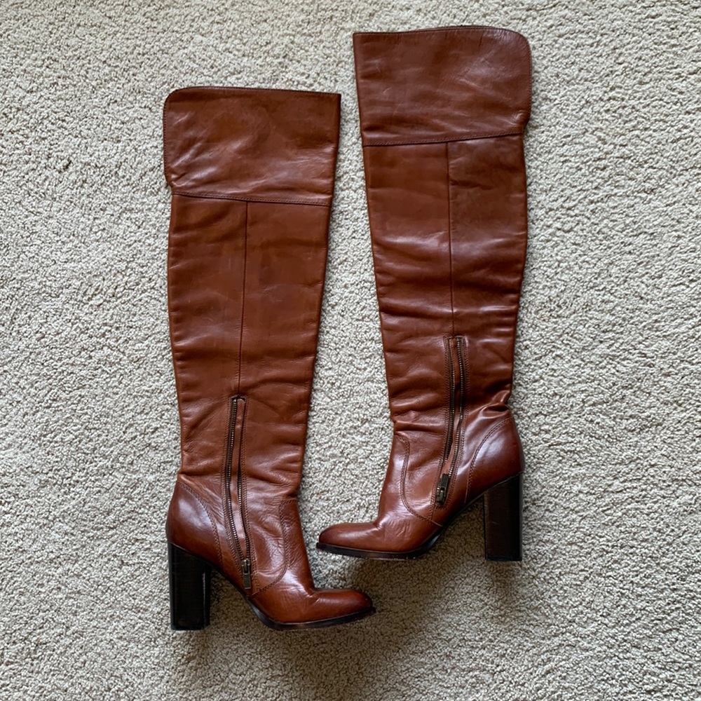 Over the knee Frye boots size 8